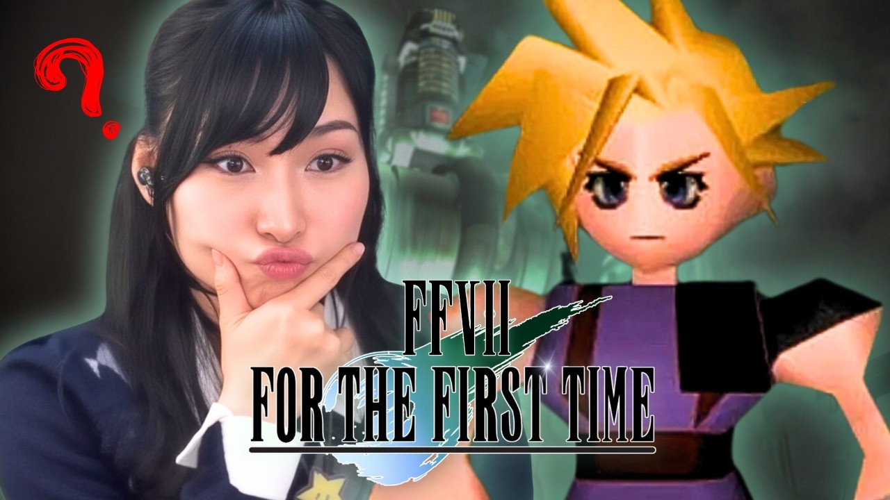 🔴[Japanese Girl] 1st Time Final Fantasy 7 Original!!!🔥✌️