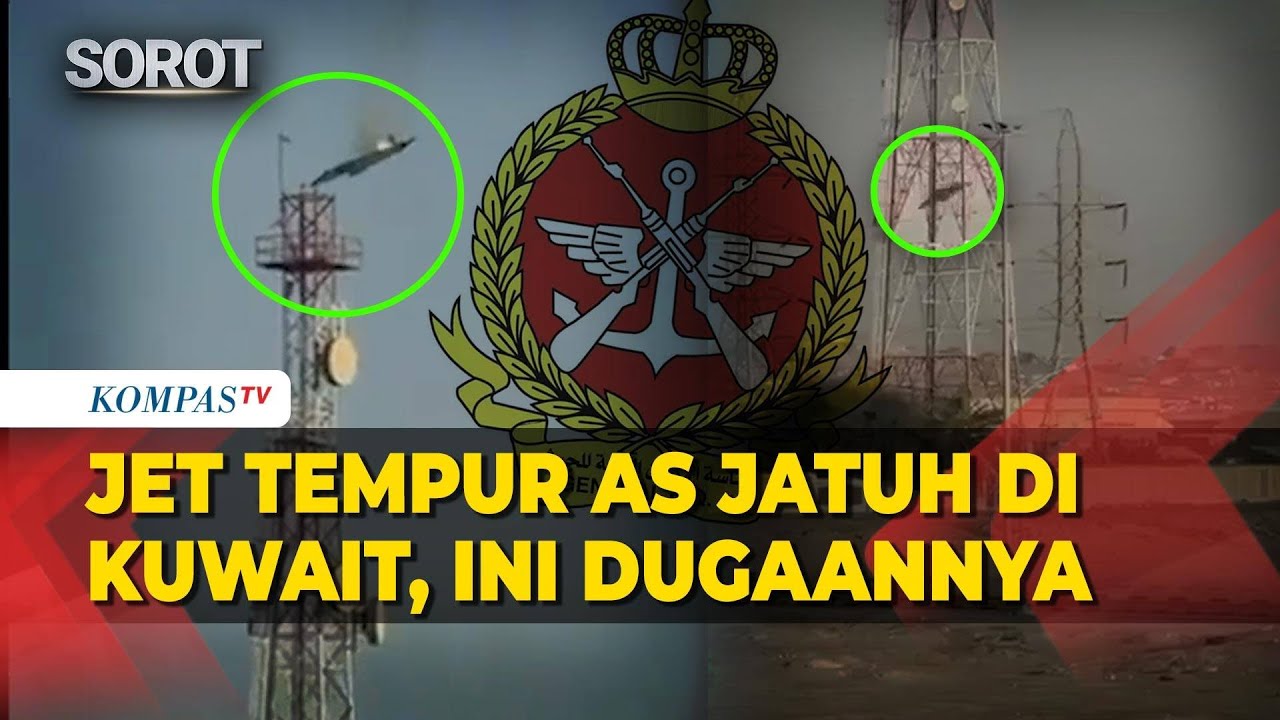 Jet Tempur AS Jatuh di Kuwait, Diduga Terkait Eskalasi Konflik Iran-Israel