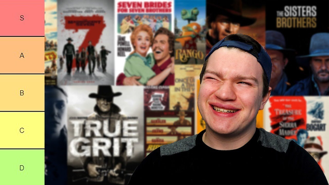 LIVE! Tier List Ranking 100 Famous Western Movies!