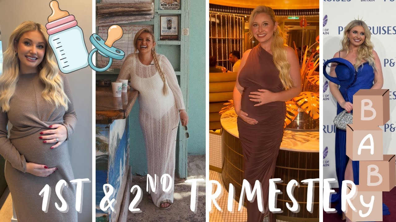 1-й и 2-й триместры! Беременность после потери 👼🏼 Узнать о беременности, УЗИ и мои ощущения!