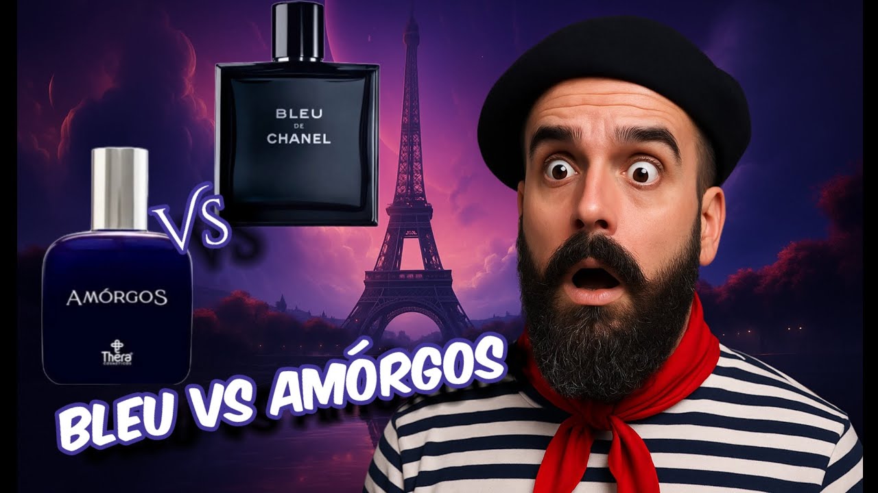 BLEU DE CHANEL EDT E SEU MELHOR CLONE NACIONAL #bleudechanel #amorgos #theracosmeticos