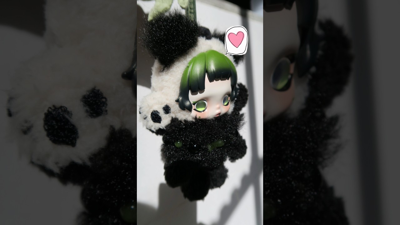 SKULLPANDA 🐼 Lazy Panda ✨🥺#popmartunboxing #popmart #skullpanda #fyp #unboxing
