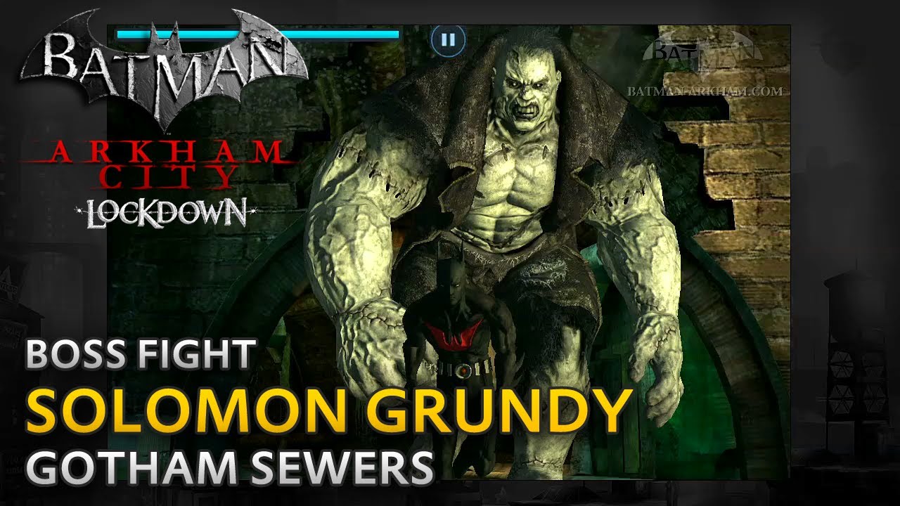 Batman: Arkham City Lockdown - Walkthrough - Solomon Grundy Boss Fight