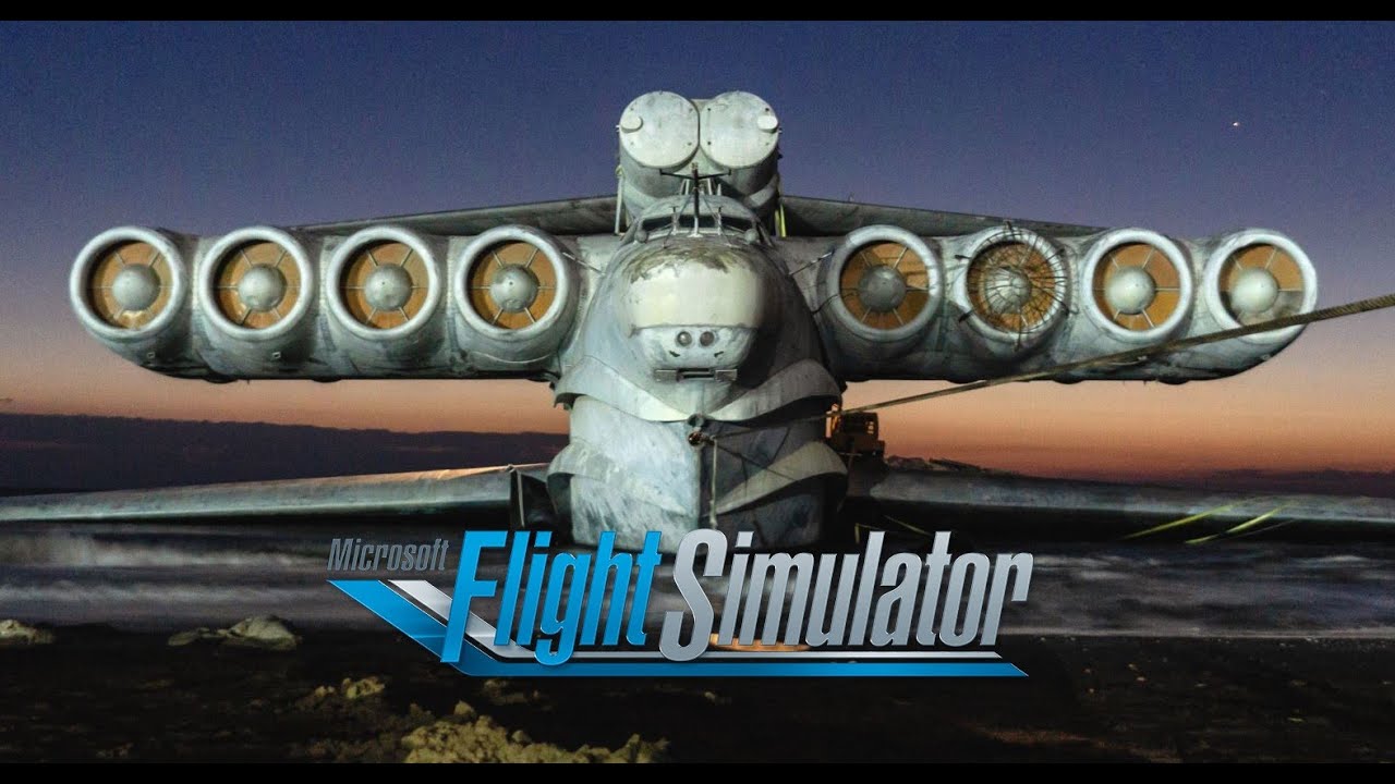 Microsoft Flight Simulator FS2020, finding the Caspian Sea Monster