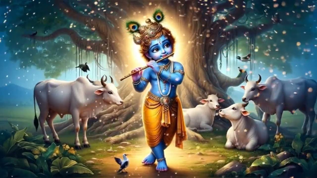 Peaceful Krishna Bhajan – Achyutam Keshavan ||अच्युतम् केशवम् || श्री कृष्ण भजन 🙏
