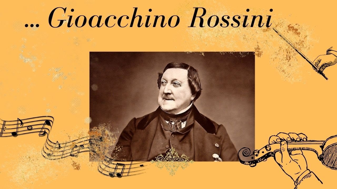 Gioacchino Rossini #musica #storiadellamusica #compositore