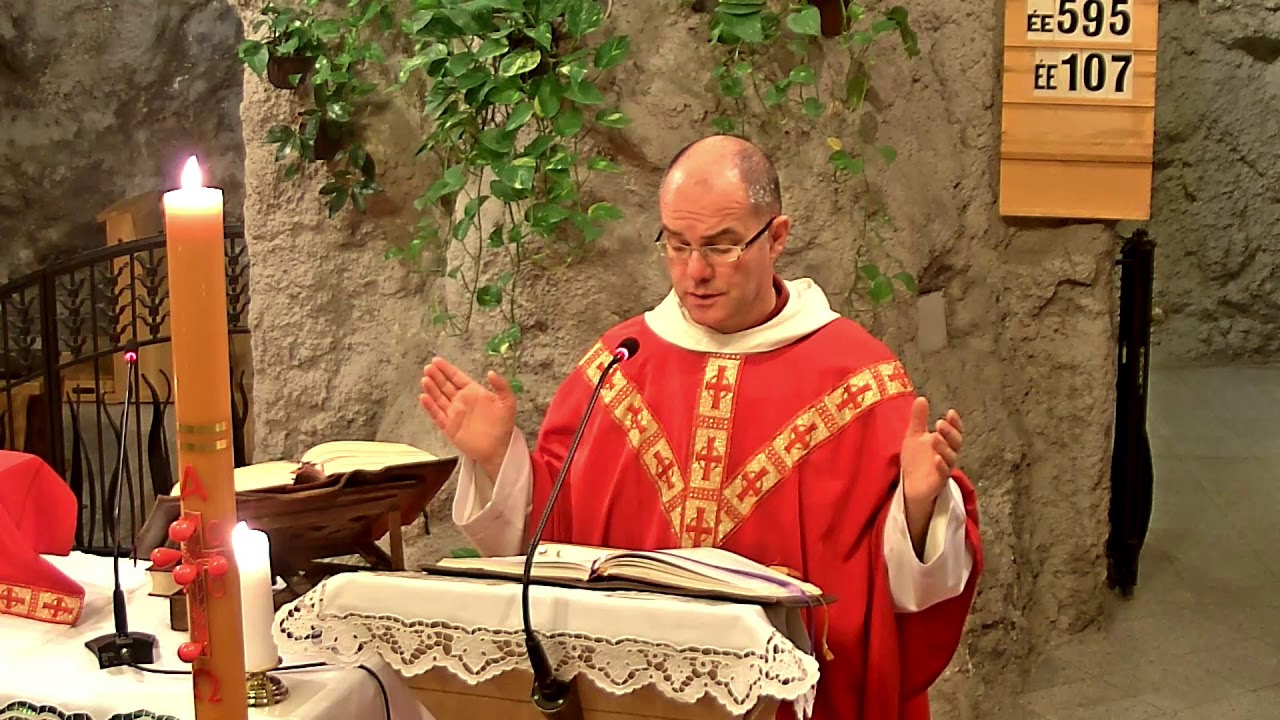 Szentmise a Sziklatemplomból – P. Puskás R. Antal – 200425