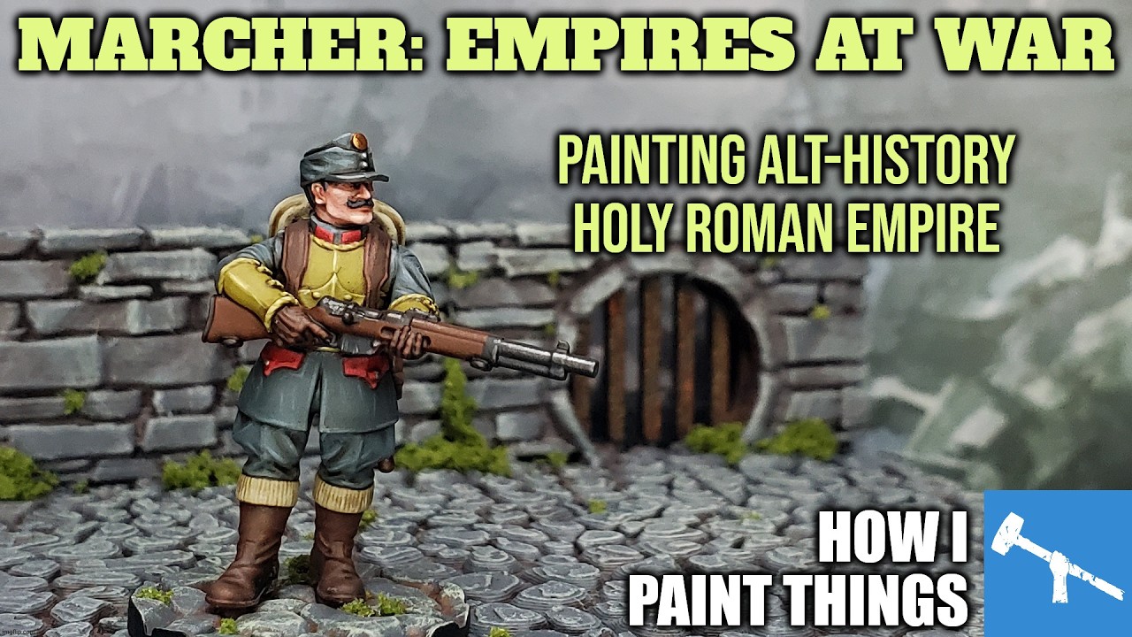 Marcher: Empires at War - Painting Holy Roman Empire Infantry [How I Paint Things]