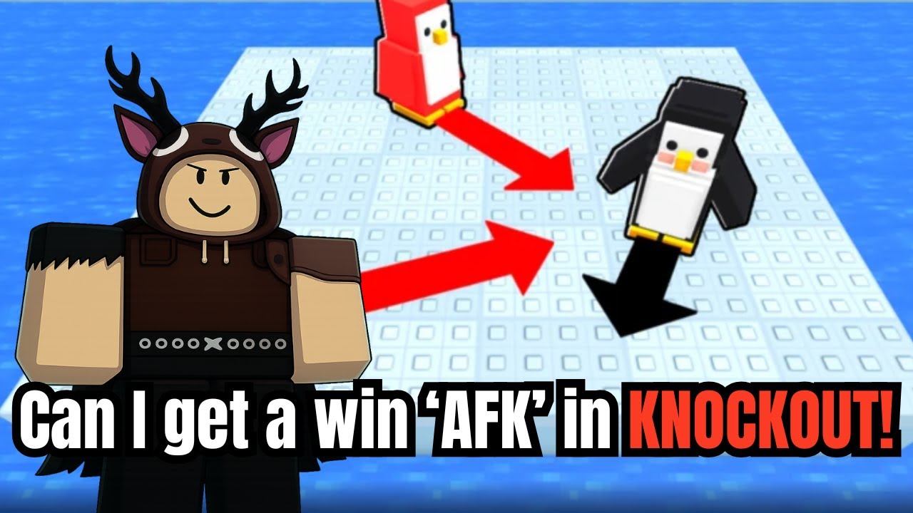 Can I get a win while 'AFK' in KNOCKOUT