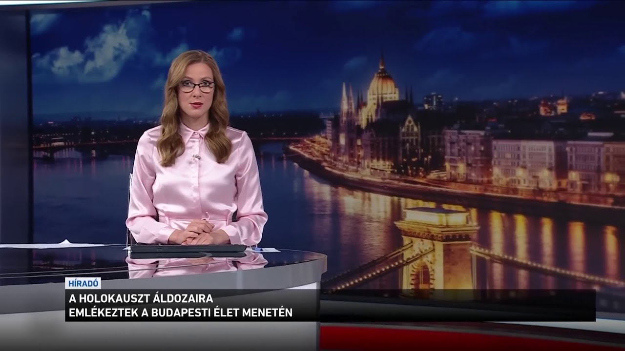 „A holokauszt áldozataira emlékeztek a budapesti Élet Menetén” - M1 Híradó 2024.05.05.