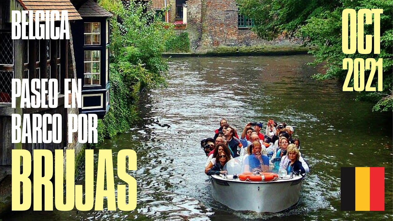 Paseo en barco por Brujas - Bélgica