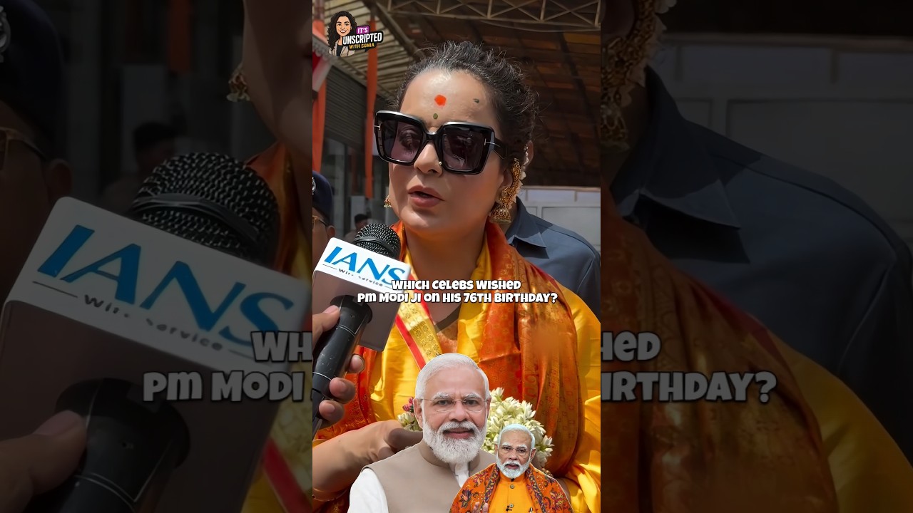 Which Celebrities Wished Prime Minister Narendra Modi on His 76th Birthday? #modiji