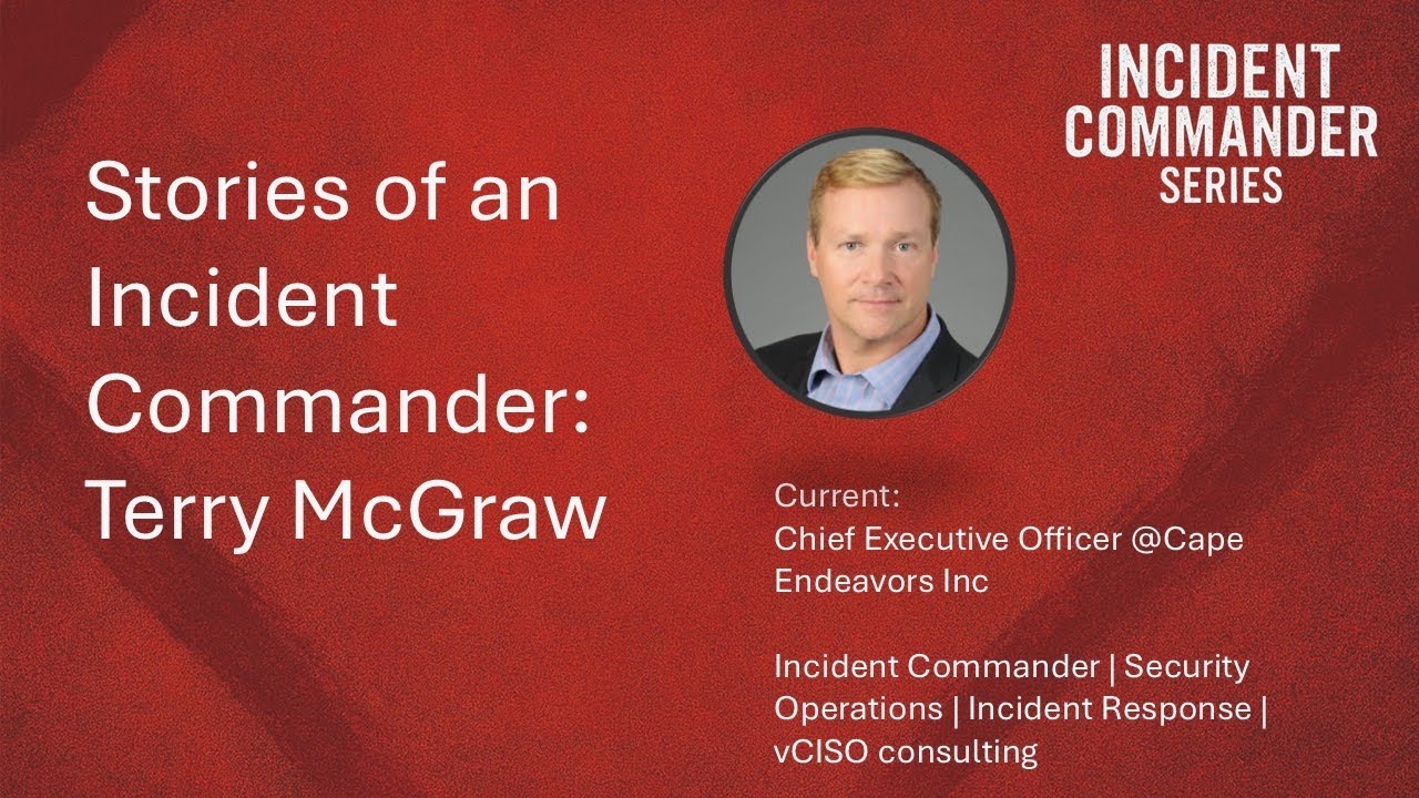 Stories of an Incident Commander: Terry McGraw