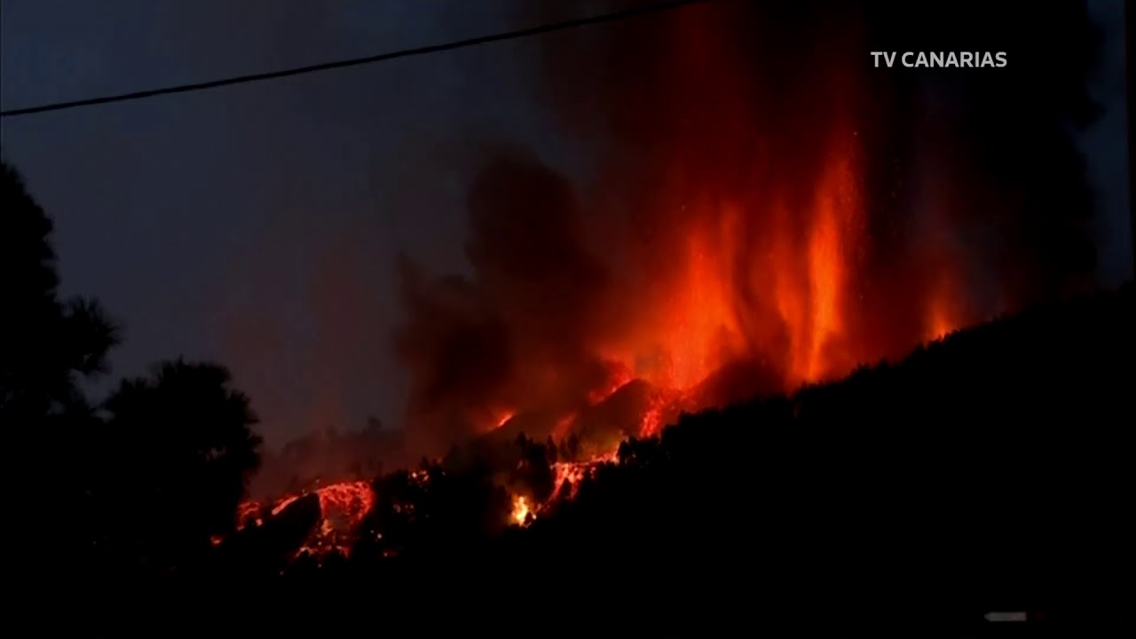 LIVE: Volcano erupts on La Palma in the Canary Islands