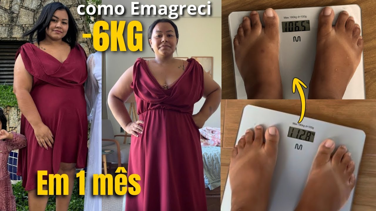 COMO EU EMAGRECI 6 KG EM 1 M&Ecirc;S 