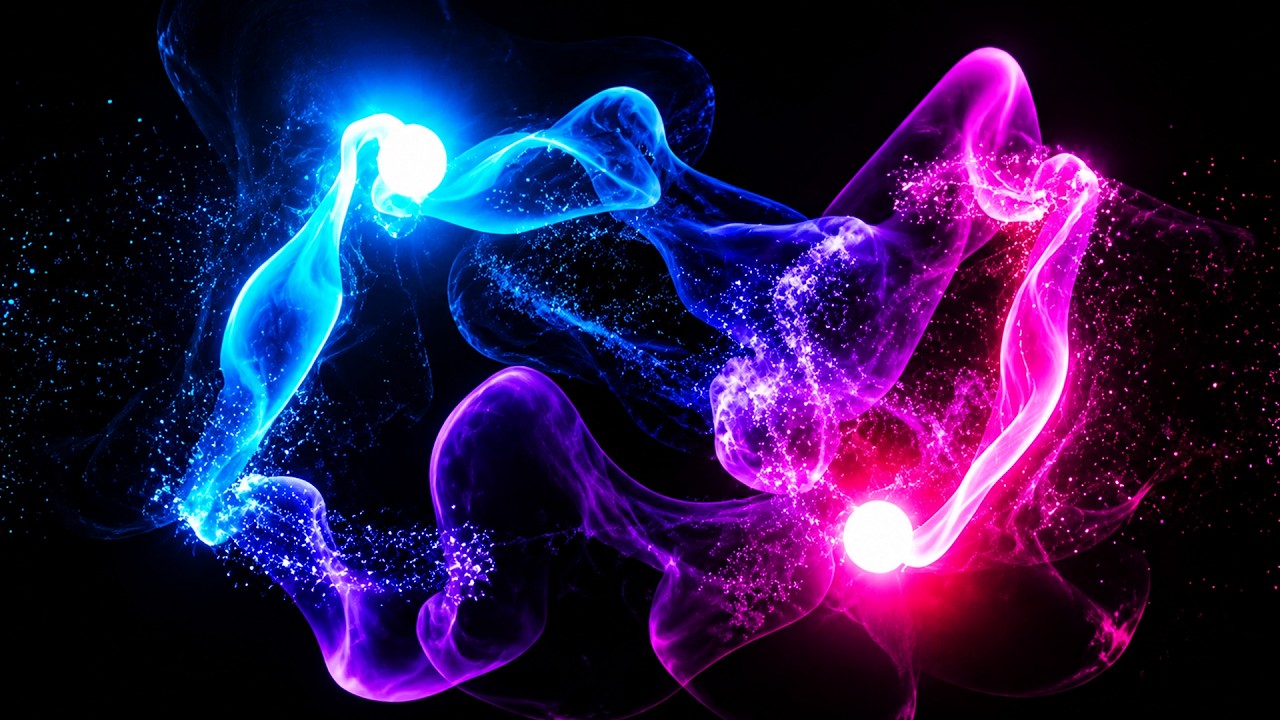 Neon Fluid 4K | Abstract Liquids & Relaxing Music | TV OLED Wallpaper