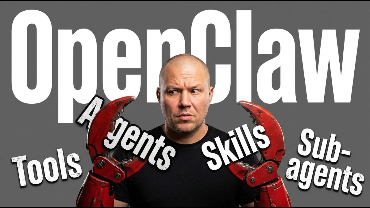 OpenClaw - полный разбор: Tools, Skills, Agents, Sub-agents