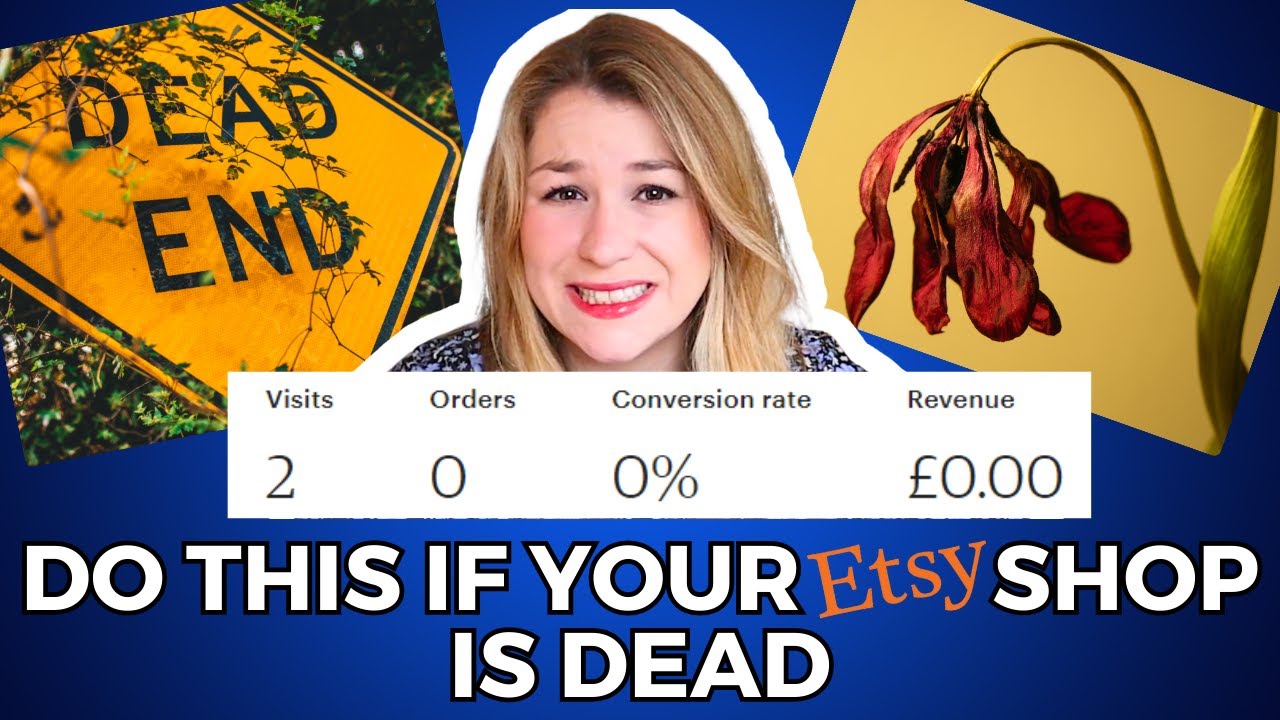 7 Steps to Resurrect a Dead Etsy Shop & Get more Sales. What to Do When Sales Are Slow On Etsy