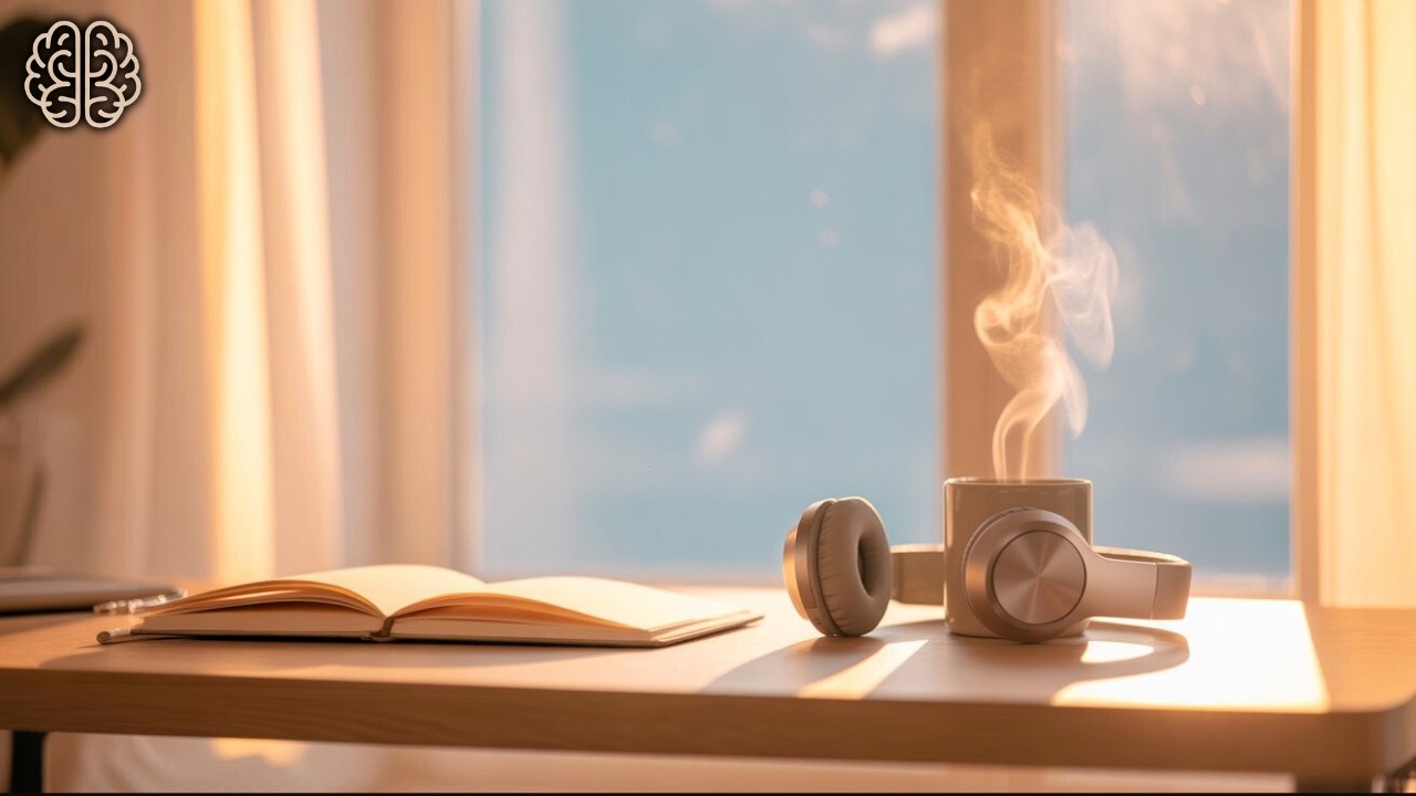 “Soft Morning. Sharp Focus 🎧☀️”