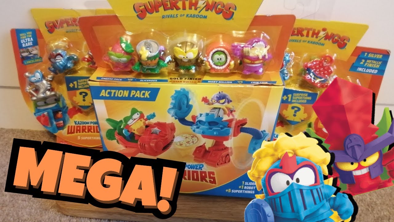 Распаковка SuperThings Kazoom Power Warriors! // Новая серия