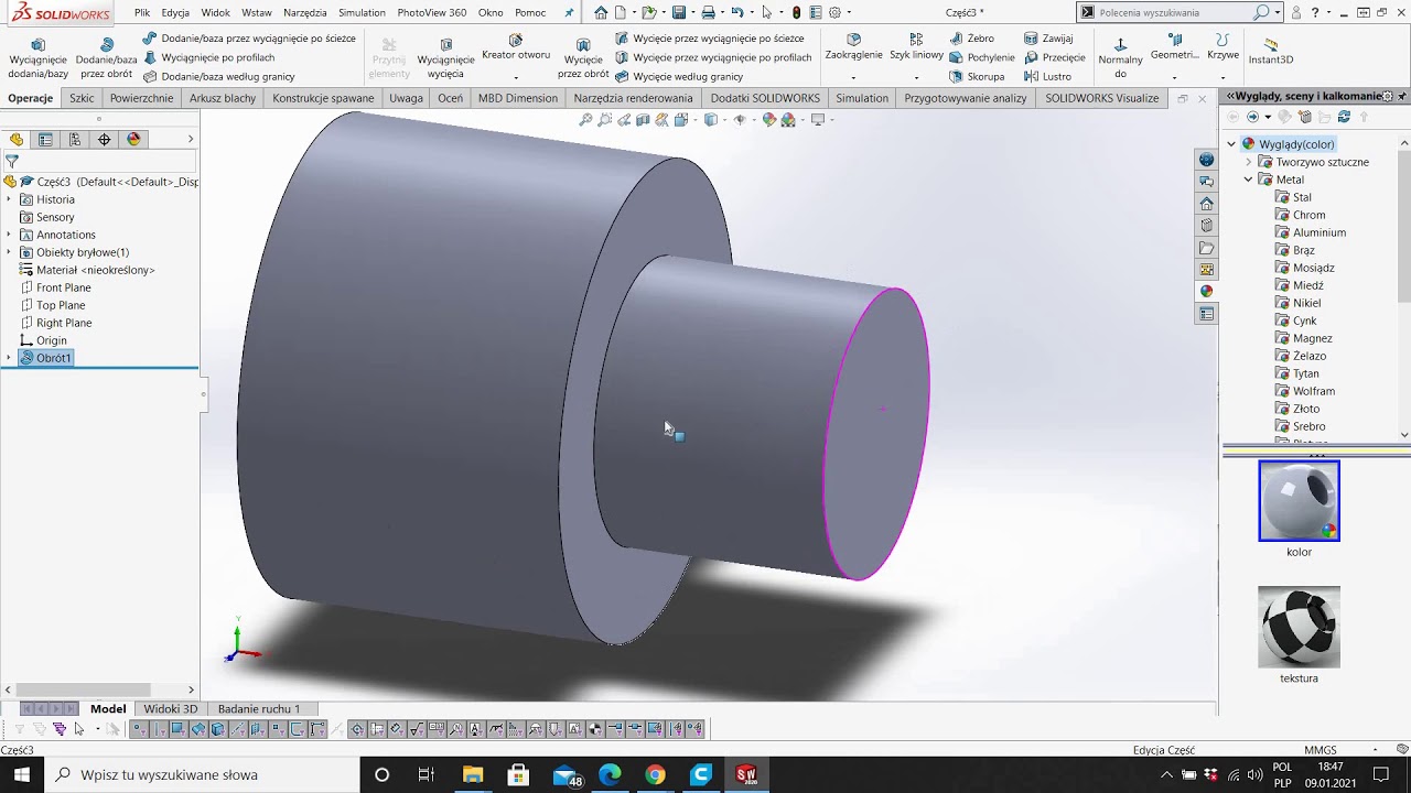 Szkolenie Solidworks 2020 - Wstęp, Interfejs #0