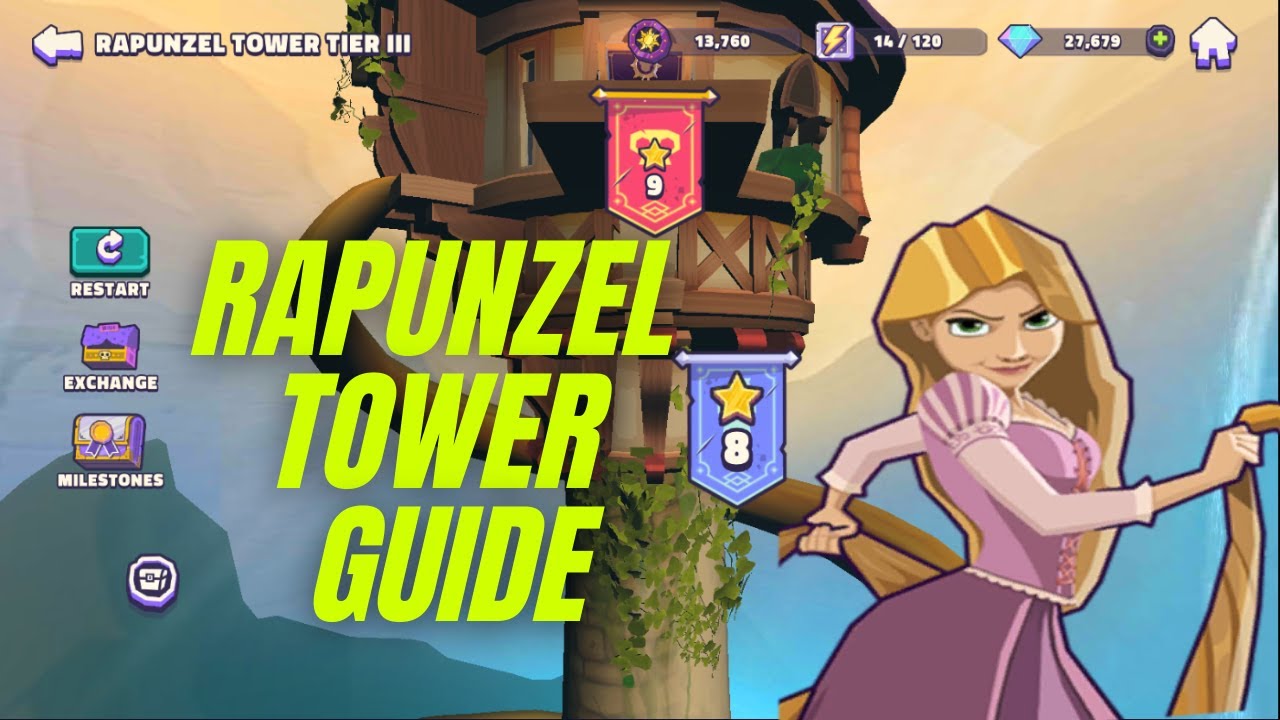 Rapunzel Tower Guide! - Disney Sorcerers Arena