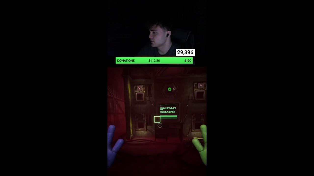 Playing poppy playtime chapter 3 live  (Portrait)