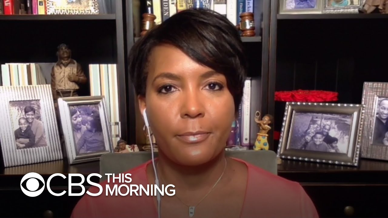 Atlanta mayor discusses Governor Kemp's lawsuit on the city's mask mandate and rollback to Phase 1