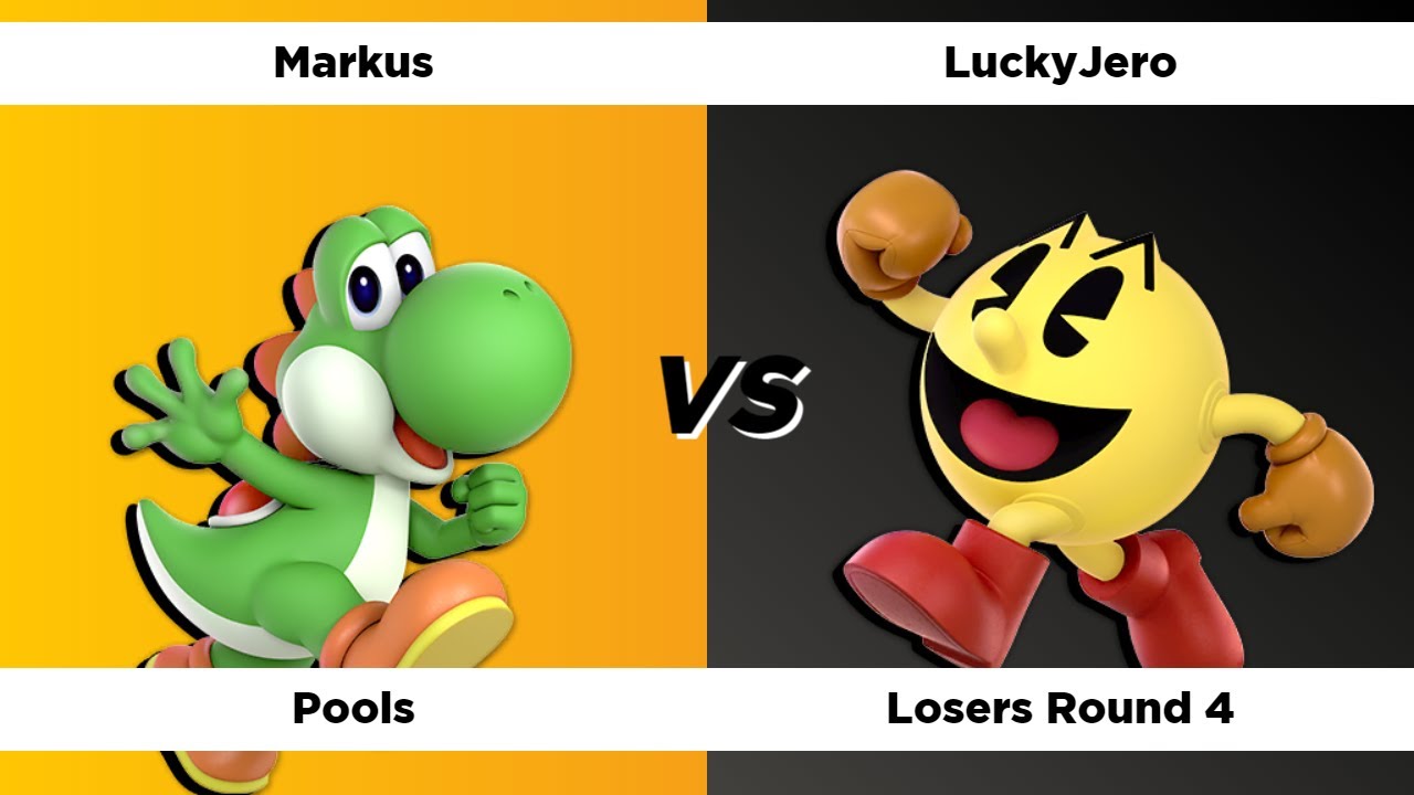 SSBU - Clutch Ultimate Mayhem I - Pools LR4 - Markus (Yoshi) vs. LuckyJero (Pac-Man)