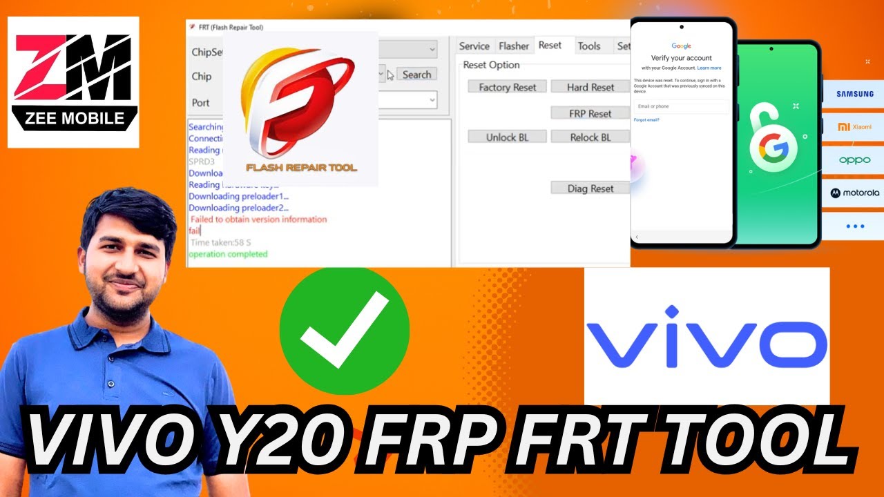 VIVO Y20 FRP MTK DONE BY FRT TOOL MRT