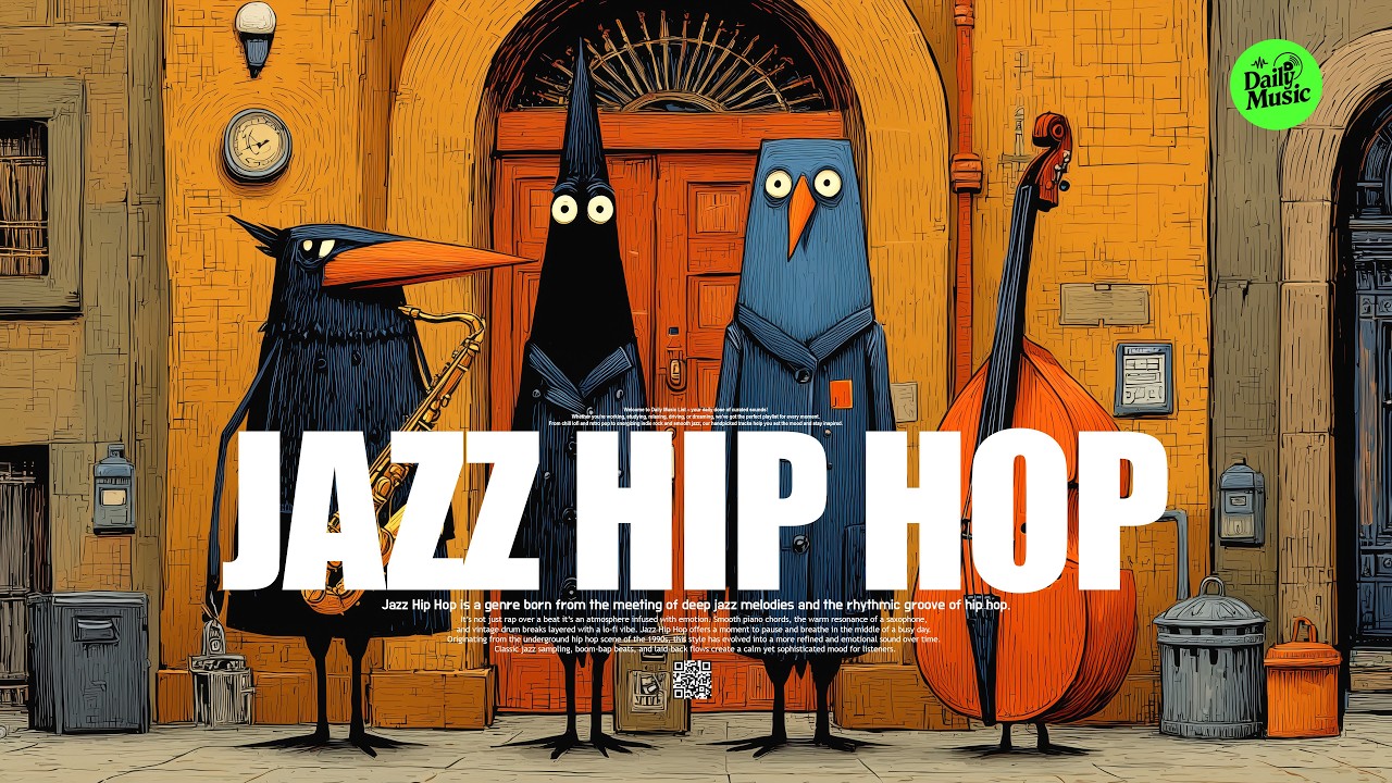 [Playlist] JAZZ HIP HOP | Ultimate Café Vibes 🎧 Chill Jazz Collection l 공부,집중,카페 분위기