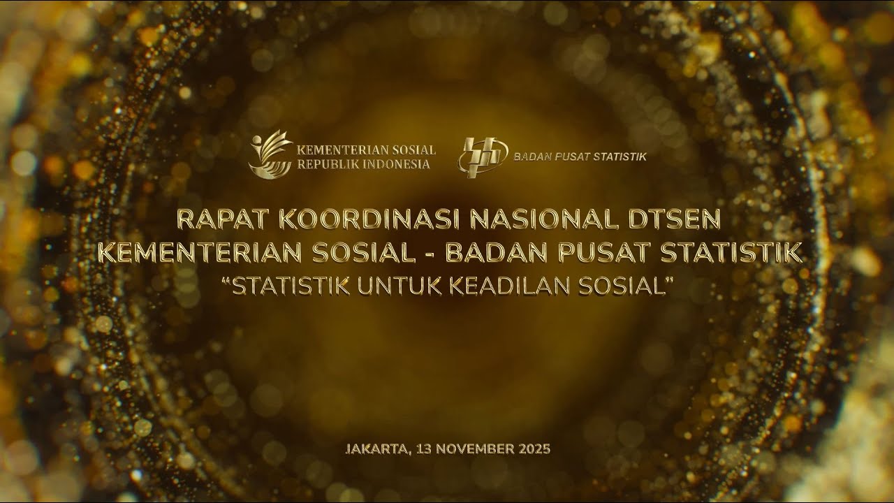 Rapat Koordinasi Nasional DTSEN, Kementerian Sosial - Badan Pusat Statistik