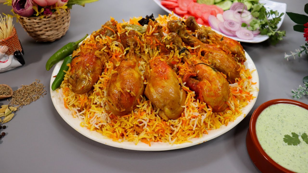 Best Chicken Biryani Banane Ka Asaan Tarika 😋| Eid Special Chicken Biryani Recipe By Chef Maria