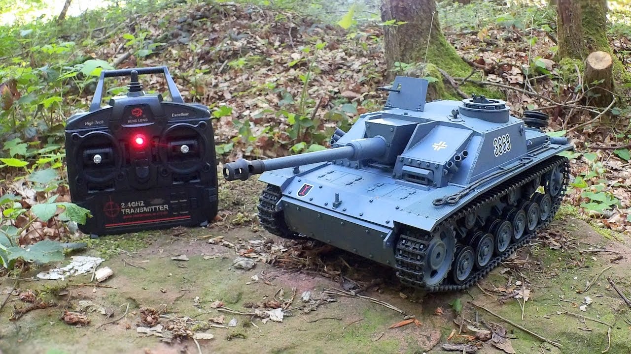 Torro Sturmgeschütz III - RC Panzer (2.4GHz / 1:16) von Torro-Shop.de / Testbericht & Testfahrt