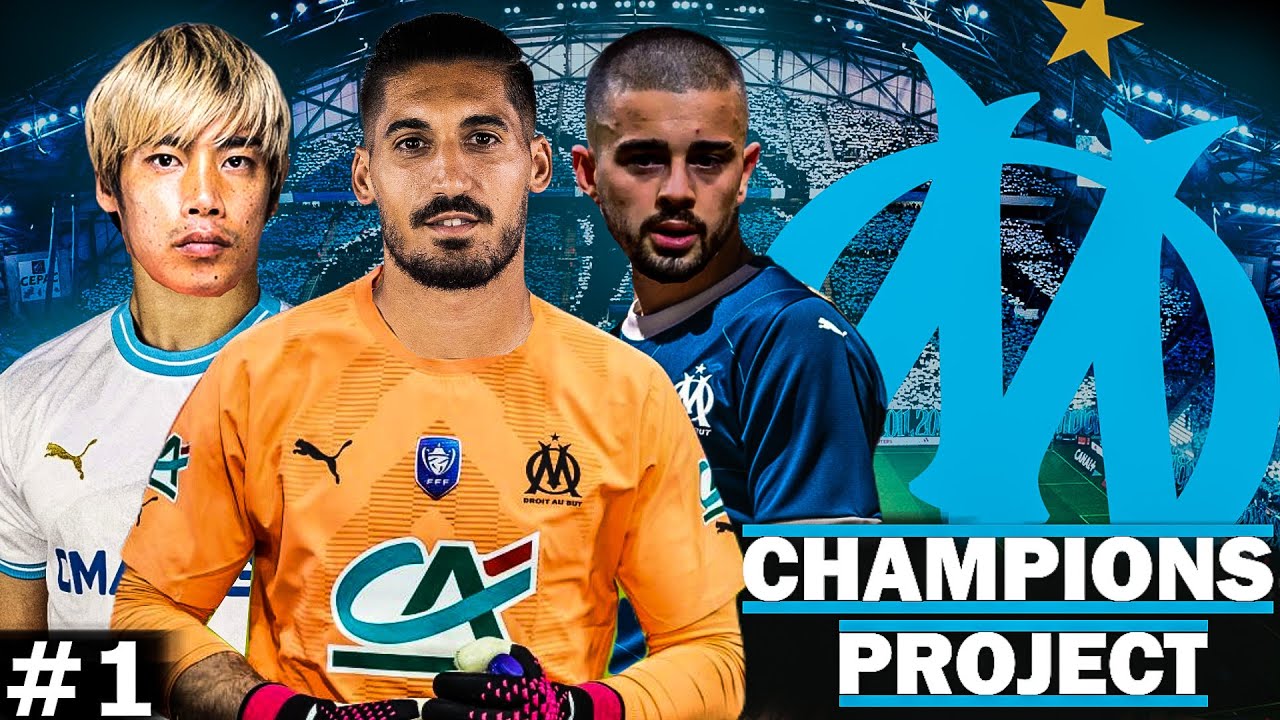 FC 24 : CARRIERE MANAGER OM #1 : MON CHAMPIONS PROJECT !!!