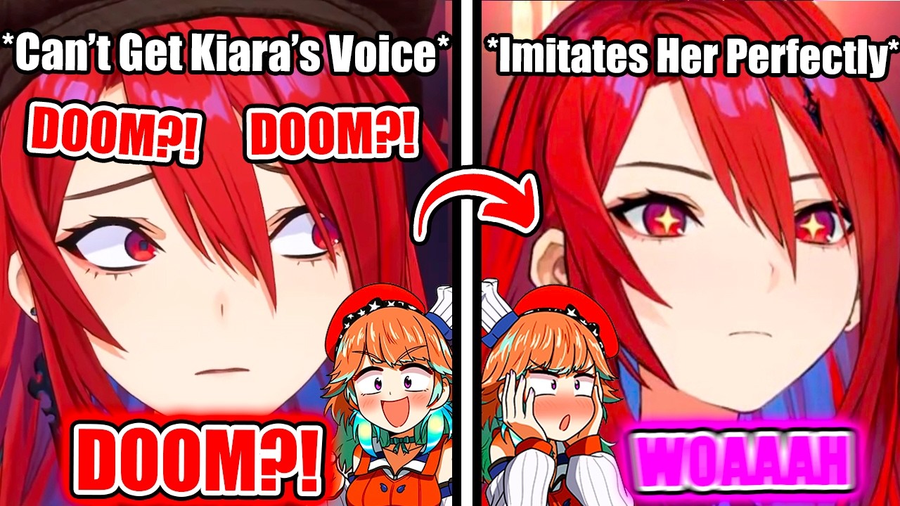 Liz Has To Say &ldquo;DOOM?!&rdquo; Multiple Times To Perfectly Imitate Kiara&rsquo;s Voice