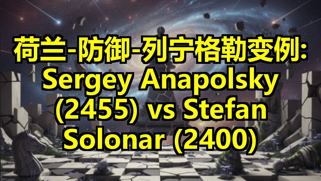 荷兰-防御-列宁格勒变例: Sergey Anapolsky (2455) vs Stefan Solonar (2400)