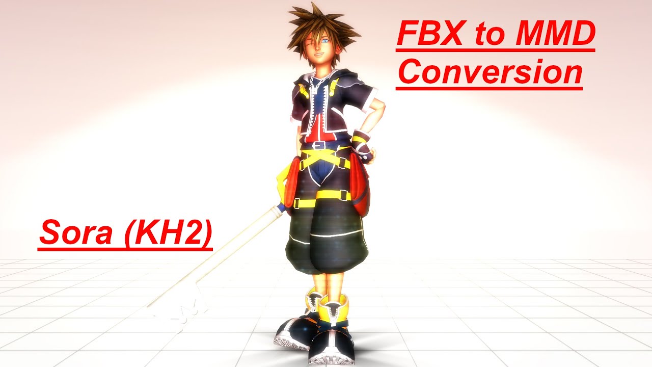 (MMD x PMX Editor) FBX to MMD Conversion 4
