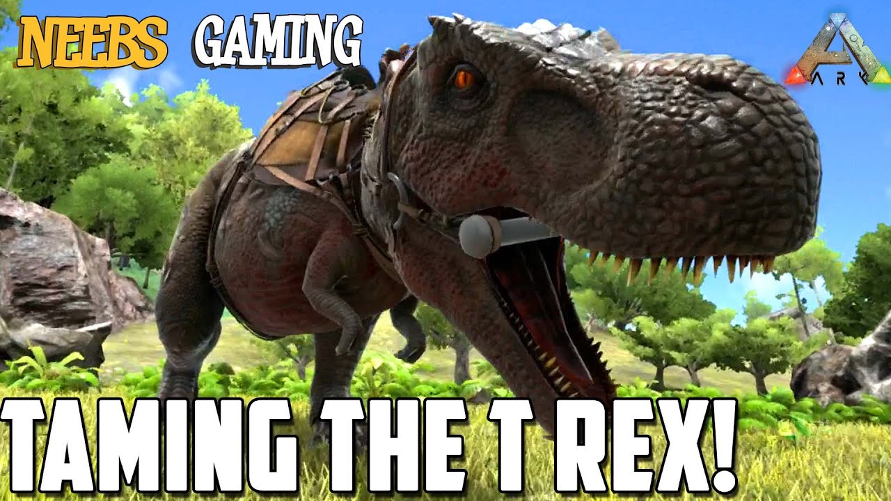 Ark: Survival Evolved - Taming the T Rex