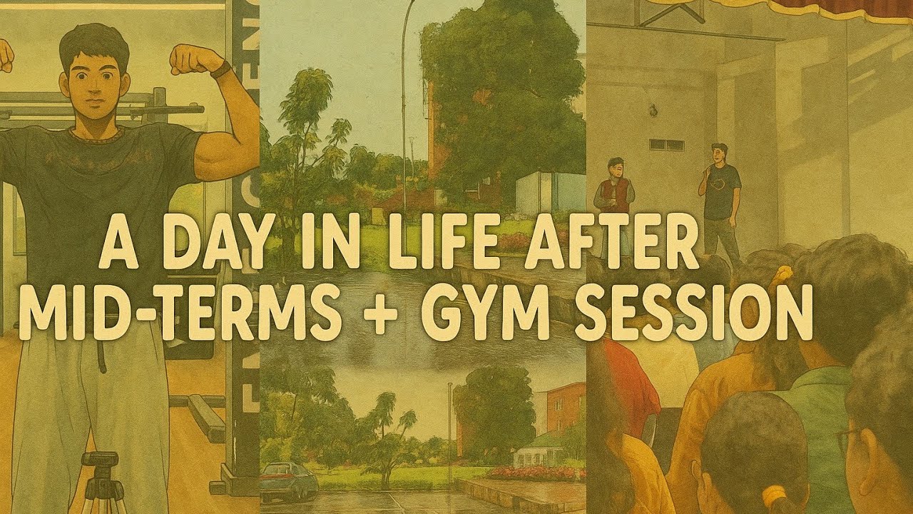 Post-Exams Chaos at GIM 🎓 | Club Inductions, Lunch Sprint & Pull Day 💪