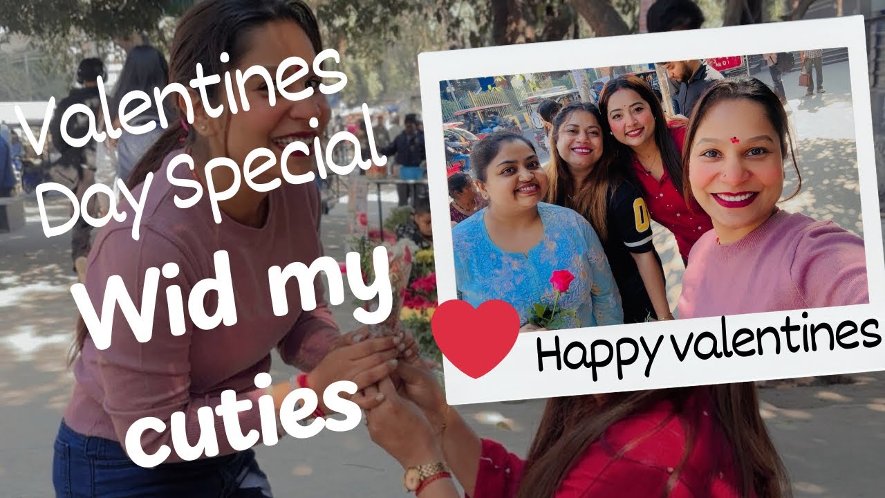 Aise manaya maine valentine day apne dosto ke sath| valentine day special |shwetagupta_vlog|