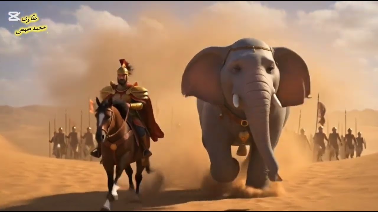 جيش ضخم وفيل عملاق ضد الكعبة… والنهاية صادمة! 🐘 | قصة أصحاب الفيل 