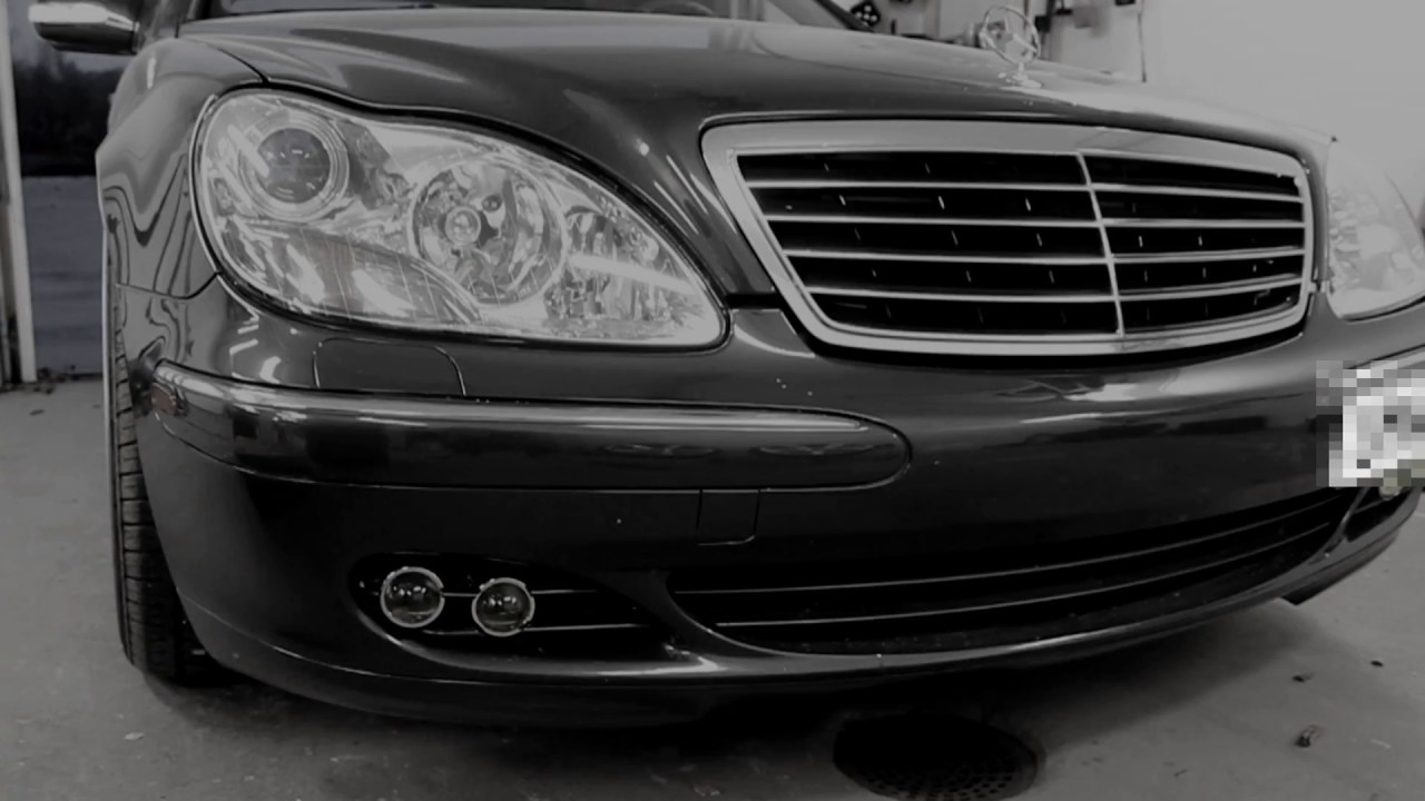 Mercedes W220 S-Class stance In progress