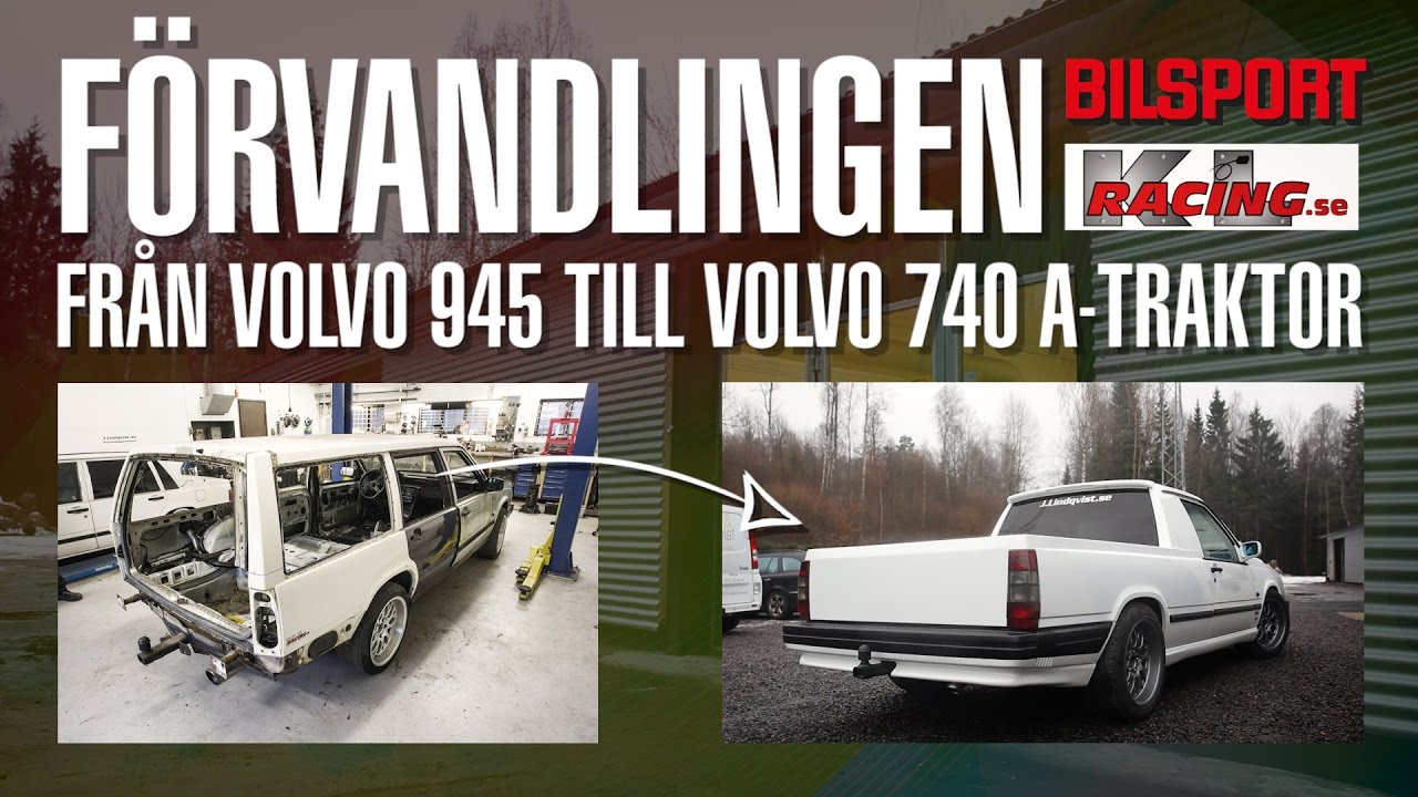 Så här bygger man en a-traktor av en Volvo