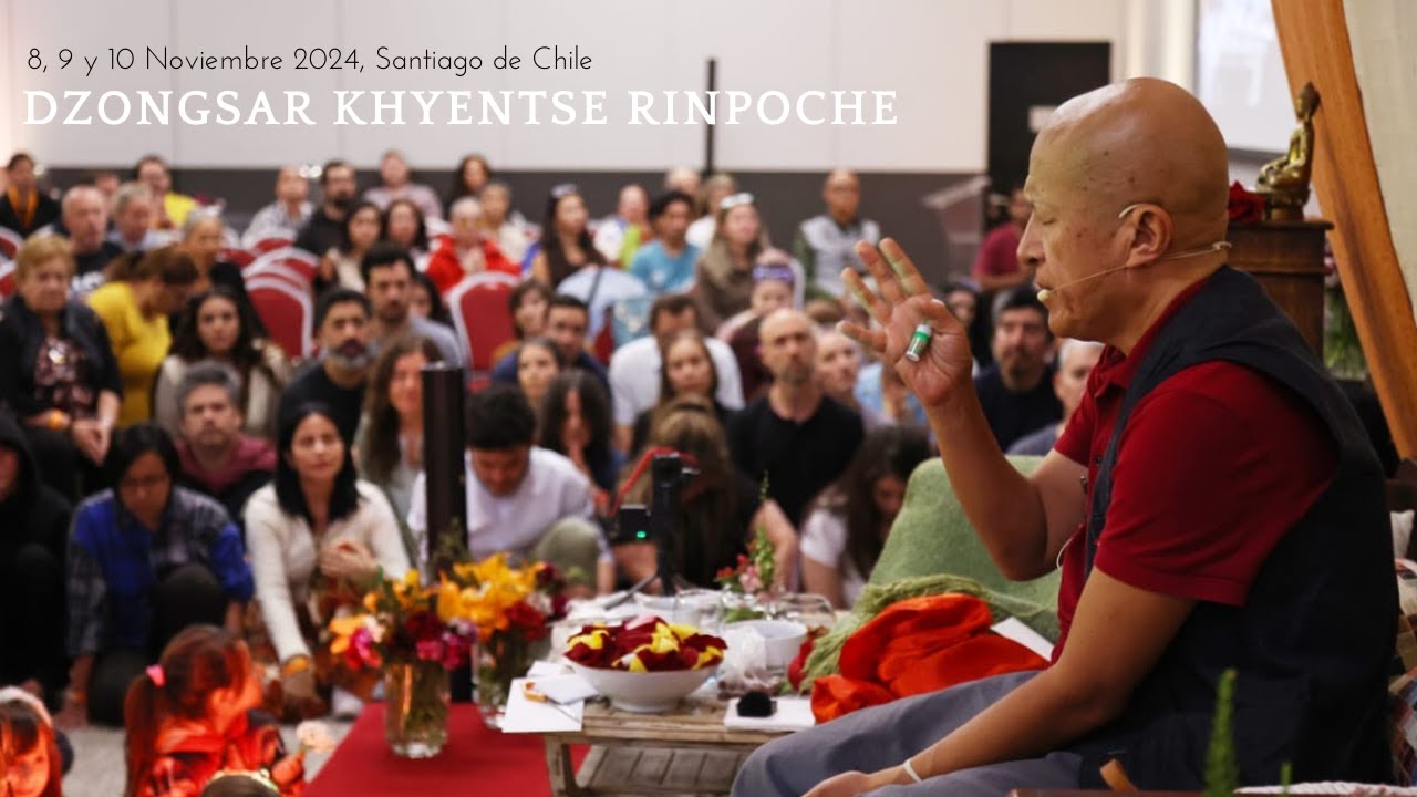 Dzongsar Khyentse Rinpoche en Chile