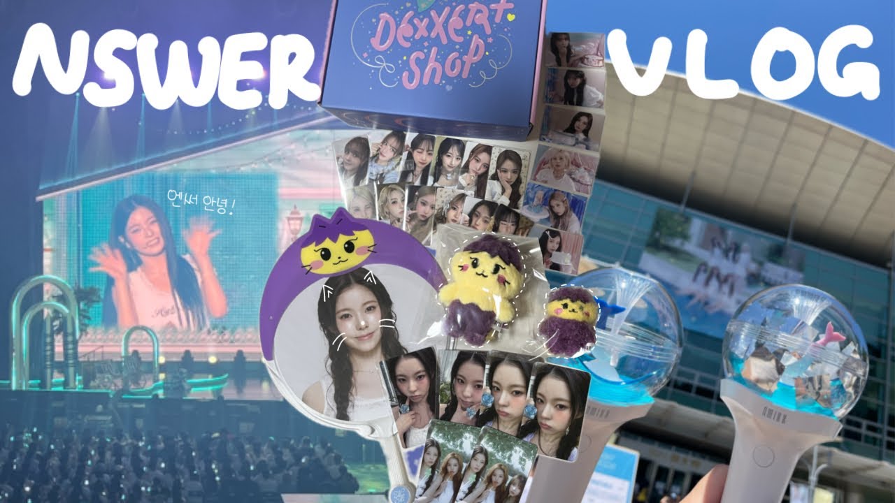 ☀️ 최애잡이가 되어버린 엔써의 팬콘서트 브이로그 • 엔써로그 • 택배깡 • 엠디깡 • 트레카 • 엔써3기 • 키트깡 • 인형 • 덕질로그 • 앨범깡 • 덕질브이로그