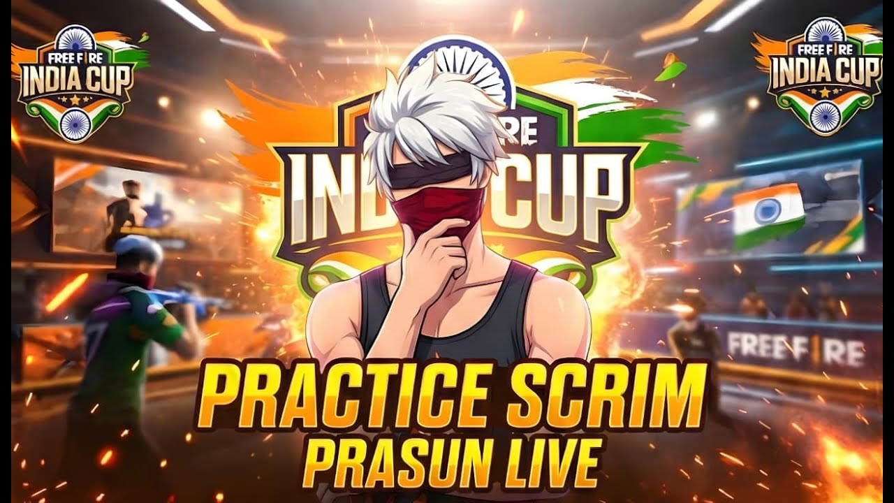 🔴 LIVE – Ultimate BR Scrims & Insane Grind For india cup esp,  FFMIC pratice 💥Road to T1 Player #e