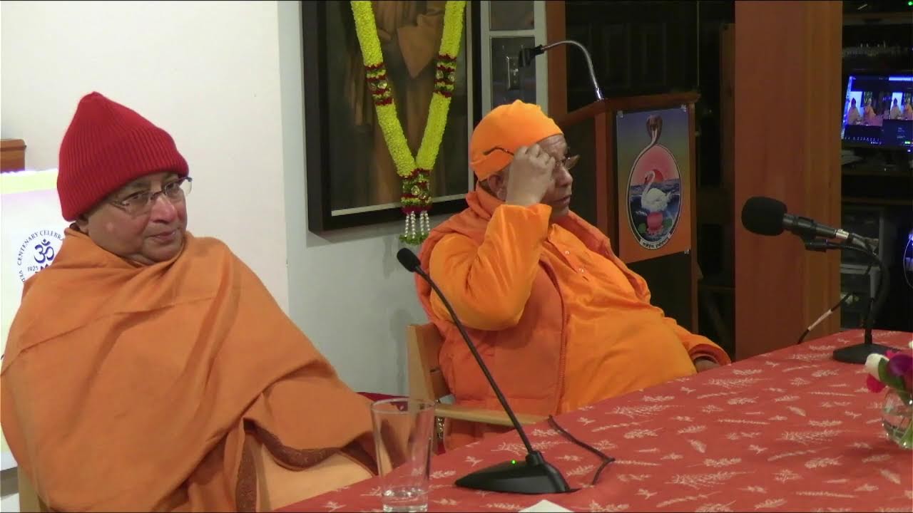Swami Prasannatmananda in Portland, March 7, 2026