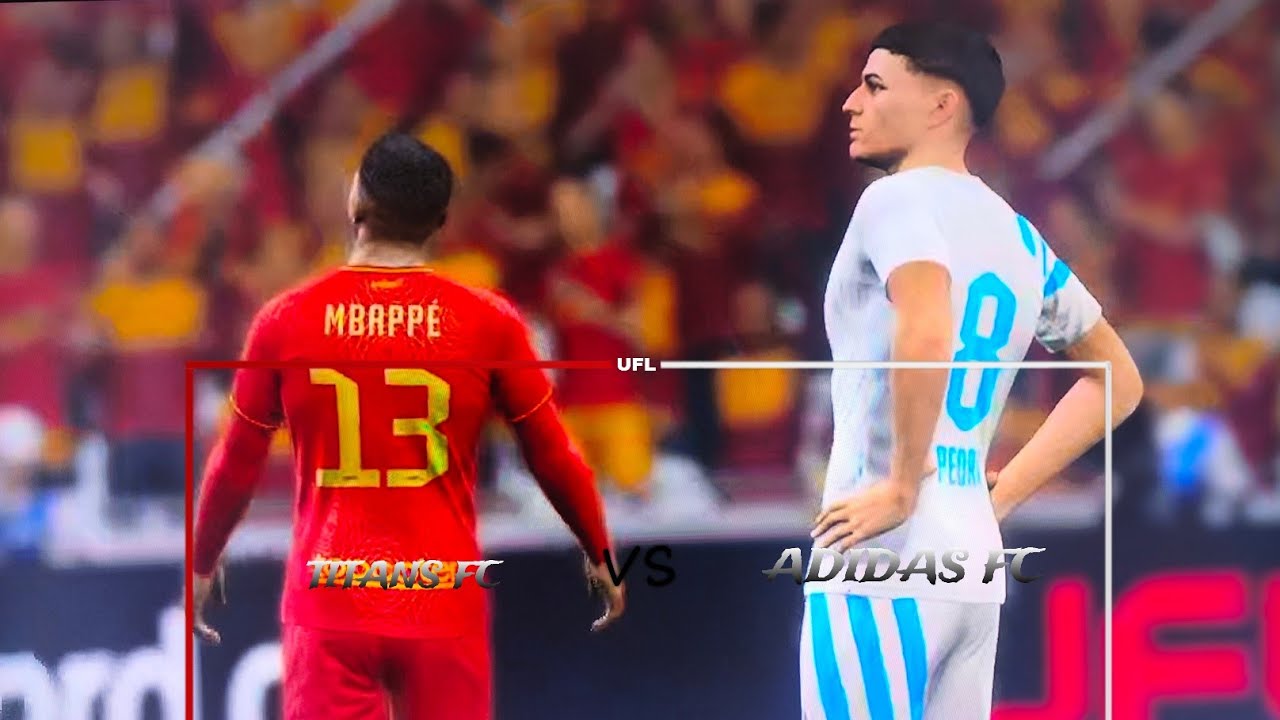 Adidas fc VS Titan fc | UFL playstation 5 gameplay ⚽#ufl #ps5 #football