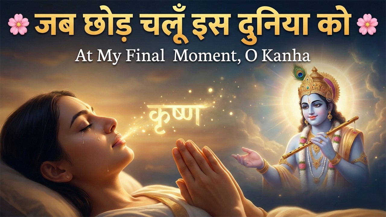Jab Chhod Chalu Is Duniya Ko | Let Krishna’s Name Be on My Lips | Heart-Touching Bhajan